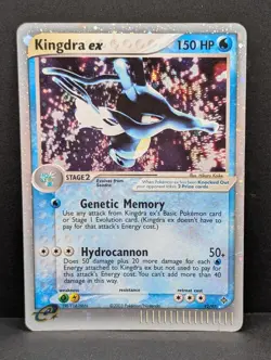 Kingdra ex 92/97 Dragon Holo Ultra Rare Pokemon TCG Nintendo vintage HP - Image 1