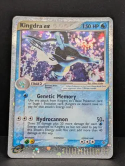 Kingdra ex 92/97 Dragon Holo Ultra Rare Pokemon TCG Nintendo vintage HP - Image 3
