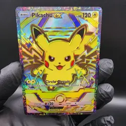 Pokemon Pikachu Pocket TCG Holo With Texture Read Description - Image 1
