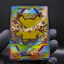 Pokemon Pikachu Pocket TCG Holo With Texture Read Description - Image 2