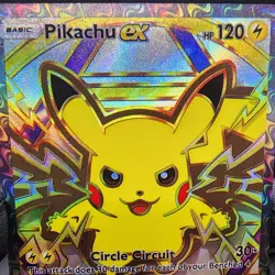 Pokemon Pikachu Pocket TCG Holo With Texture Read Description - Image 3