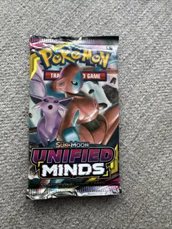 Pokemon TCG Sealed S&M Sun And Moon Unified Minds Pack English 2019 - Image 1