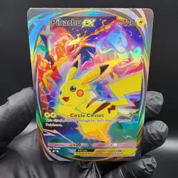 Pokemon Pikachu Pocket TCG Holo With Texture Read Description - Image 1