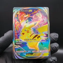 Pokemon Pikachu Pocket TCG Holo With Texture Read Description - Image 2