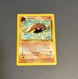 Kabuto Fossil Unlimited- 50/62- Pokemon - Image 1
