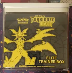 Pokemon TCG Sun & Moon Forbidden Light Elite Trainer Box Factory Sealed ETB MINT - Image 1
