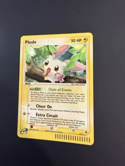 Plusle 8/97 EX Dragon Holo Rare Vintage Pokemon TCG 2003 - LP - Image 1