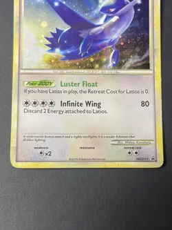 Pokemon - Latios/Latias HGSS10/11 Pokemon Black Star Promo Holo - HP - Image 5