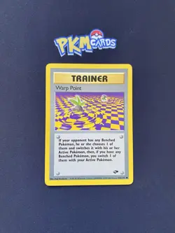 Pokemon TCG Warp Point Gym Challenge 126/132 Regular LP. - Image 1