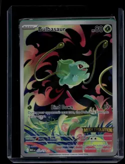 Pokemon TCG Bulbasaur 133/132 Mega Evolution Stamped Sealed NM (D) - Image 1
