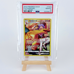 2022 POKEMON SWORD & SHIELD LOST ORIGIN #TG03 FULL ART/CHARIZARD PSA 10 - Image 1