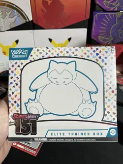 Pokemon TCG Scarlet & Violet 151 Elite Trainer Box New Sealed 820650853159 - Image 1