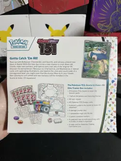 Pokemon TCG Scarlet & Violet 151 Elite Trainer Box New Sealed 820650853159 - Image 2