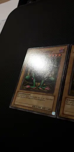 Yu-Gi-Oh! 3x Wilder Kobold, DB1-DE140, Common, 2. Auflage, Deutsch, NM/ Back EX - Image 2