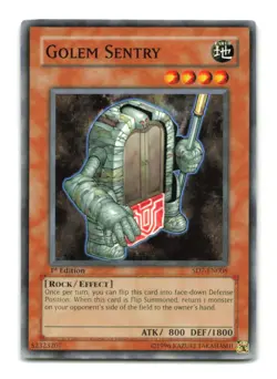 Golem Sentry - SD7-EN008 1st Edition - YuGiOh-LP - Image 1