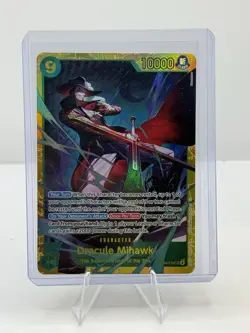 One piece TCG OP14-119 Dracule Mihawk (SEC) - - The Azure Sea's Seven (OP14) - Image 1