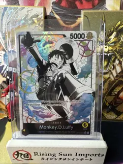 One Piece TCG Starter Deck 29: Egghead Monkey.D.Luffy Alt Art Leader ST29-001 NM - Image 1