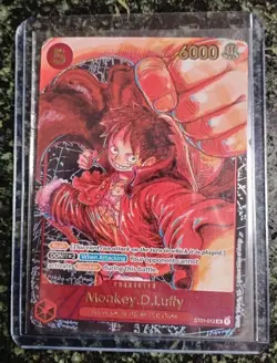 One Piece TCG Monkey D. Luffy ST01-012 Alt Art OP05 - Image 1