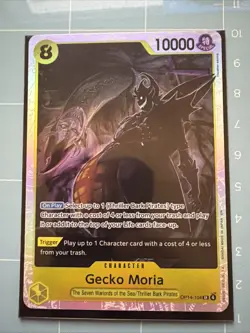 Gecko Moria One Piece English OP14-104 - SR - NM - Image 1