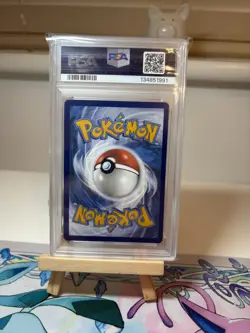 Pokemon TCG Bulbasaur Holo Card Illustration Stellar Crown Rare 143/142 PSA 9 - Image 4