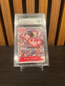 CGC 10 JP Monkey.D.Luffy (Tournament Promo)ST01-012 One Piece Promotion Cards... - Image 1