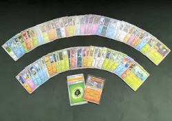 65+ Scarlet and Violet 151 English Pokemon Cards: Job Lot Bundle, No Duplicates - Image 1