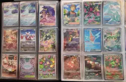 🔥 396 Pokemon Cards Binder 🔥 MEGA EX, ILLUSTRATION RARE, FULL ART, HOLO RARES - Image 2