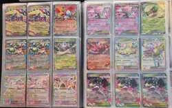 🔥 396 Pokemon Cards Binder 🔥 MEGA EX, ILLUSTRATION RARE, FULL ART, HOLO RARES - Image 4