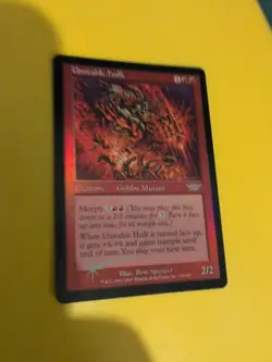 Unstable Hulk MTG Card. Legions. Old Vintage FOIL - Image 1