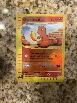 Pokemon Card TCG Expedition Charmander 97/165 Reverse Holo Rare LP/MP - Image 1