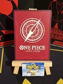 ONE PIECE CARD GAME HOLO CARTE FRANCAISE JEWELRY BONNEY OP07-019 LEADER FR MINT - Image 2