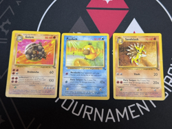 Pokemon Card Lot Fossil Golem Sandslash Psyduck HP - Image 1