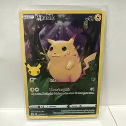 Pokemon TCG Celebrations Pikachu Holo Card 005/025 25th Anniversary - Image 1