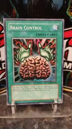 BRAIN CONTROL Foil Holo YU-GI-OH Spell Trading Card TLM-EN038 - Image 1
