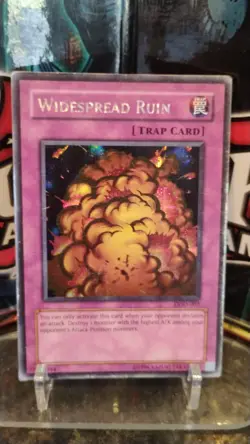 WIDESPREAD RUIN Foil Holo YU-GI-OH Trading TRAP Card DOD-003 - Image 1