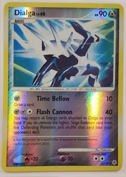 Dialga Holo and Reverse Holo Lot of 3 Cards 1/130 16/106 Diamond & Pearl Sets - Image 3