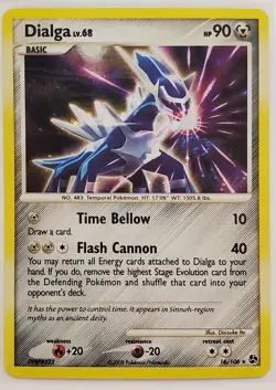 Dialga Holo and Reverse Holo Lot of 3 Cards 1/130 16/106 Diamond & Pearl Sets - Image 4