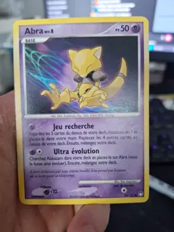 Abra 69/123 - French Pokemon Card - DP Base Set - 2008 - NM - Image 1