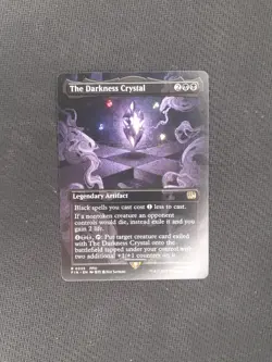 The Darkness Crystal Borderless Non Foil Card Final Fantasy MTG 0335 - Image 1