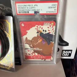 One Piece Card 【U.S./DDP】PSA10 P-001 Monkey D Luffy Promo 2023 - Image 1