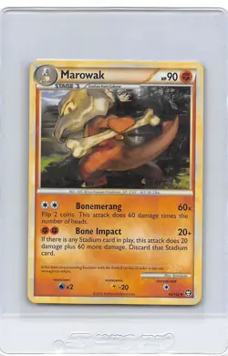 MAROWAK 44/102 - NON-HOLO - TRIUMPHANT - UNCOMMON - 2010 Pokemon Card - NM - Image 1