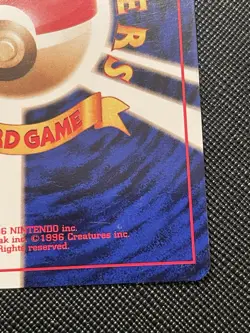 Pokemon card old Back Giovanni's Meowth No.052 Nintendo Japan LP - Image 4