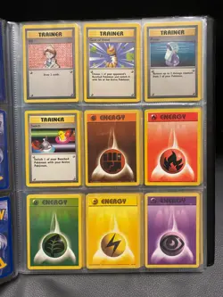 Huge Base Fossil Jungle Set Pokemon Cards Bundle 1999 WOTC Vintage No Duplicates - Image 5