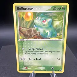 Pokemon Card - Bulbasaur FireRed & LeafGreen 54/112 Common Non Holo - Image 1