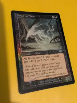Spectral Sliver. Magic the Gathering Card. Legions. Old Vintage FOIL - Image 2