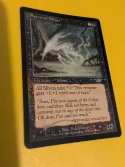 Spectral Sliver. Magic the Gathering Card. Legions. Old Vintage FOIL - Image 3