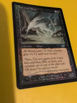Spectral Sliver. Magic the Gathering Card. Legions. Old Vintage FOIL - Image 4