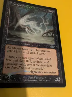 Spectral Sliver. Magic the Gathering Card. Legions. Old Vintage FOIL - Image 5