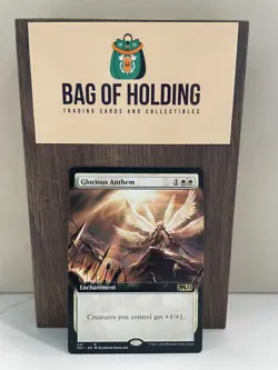 Glorious Anthem - Extended Art - 341 - Core Set 2021 - NM - MTG - Magic - Image 1