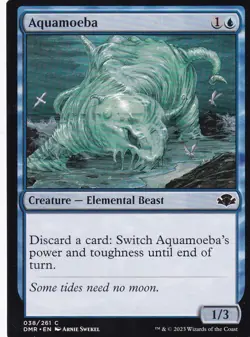 MTG Dominaria Remastered - Aquamoeba - DMR 38 - Regular - Image 2